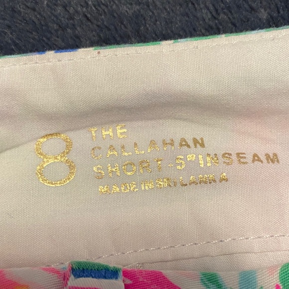 Lilly Pulitzer High Waist Floral Shorts - Vibrant Multicolor - Picture 2 of 9